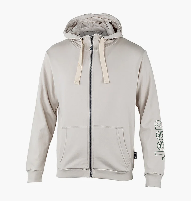 Кофта чоловіча Jeep Hooded Sweatshirt Full Zip Sleeve Embroidery (O102571-J868)