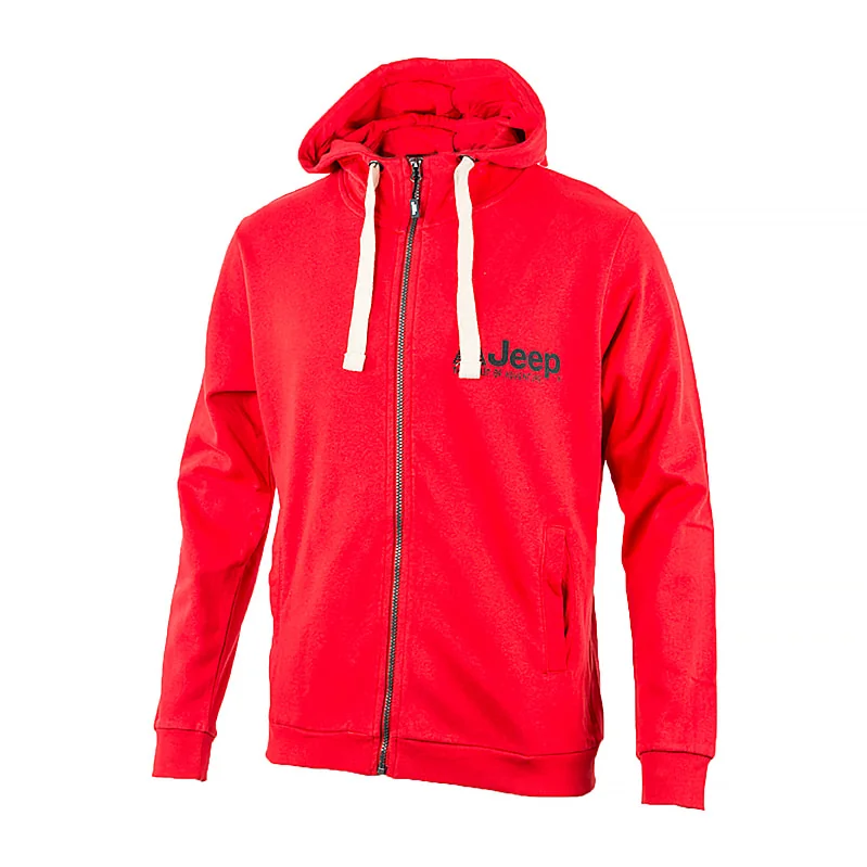 Кофта чоловіча Jeep Hooded Sweatshirt Full Zip The Spirit Of Adventure (O102570-R699)