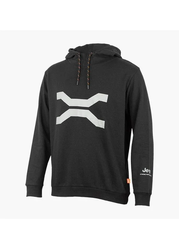 Кофта чоловіча Jeep Hooded Sweatshirt Large Front Print Jx22a (O102624-B967)