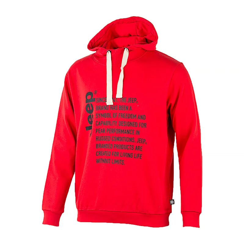 Кофта чоловіча Jeep Hooded Sweatshirt Since 1941 (O102569-R699)