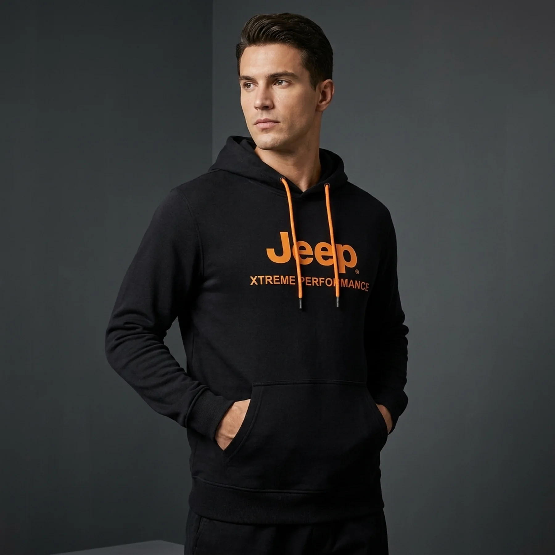 Кофта чоловіча Jeep Man Hooded Sweatshirt Xtreme Performance Print (O102626-B968)