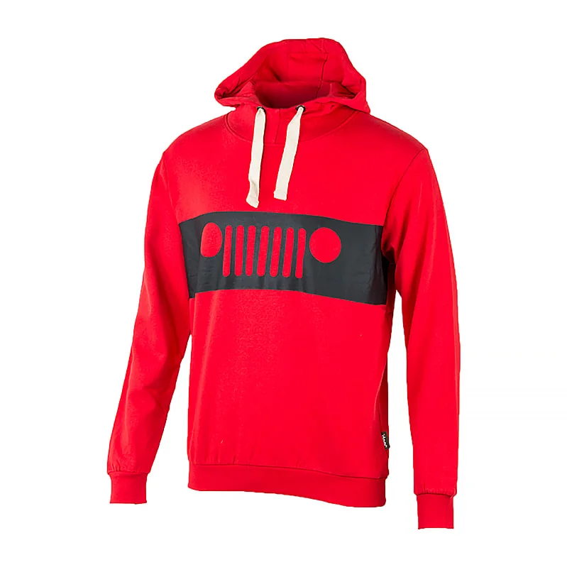 Кофта чоловіча Jeep Ooded Sweatshirt Grille Print (O102565-R699)