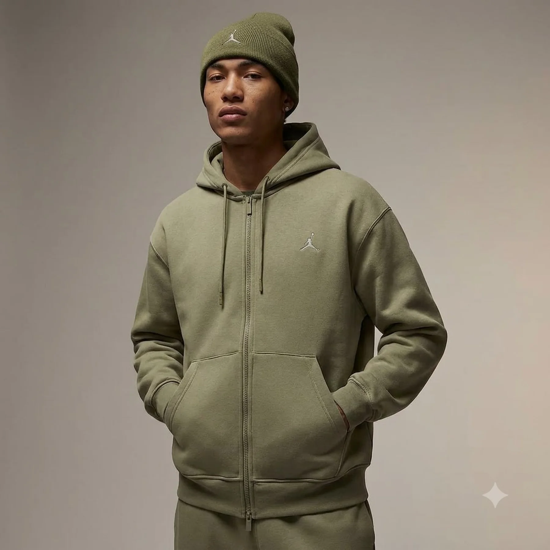 Кофта чоловіча Jordan Air Brooklyn Fleece Fz (FV7289-205)