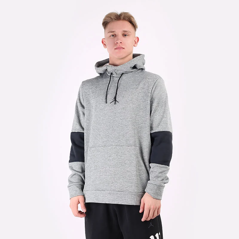 Кофта чоловіча Jordan Air Therma Fleece Hoodie Gray (CK6789-091)