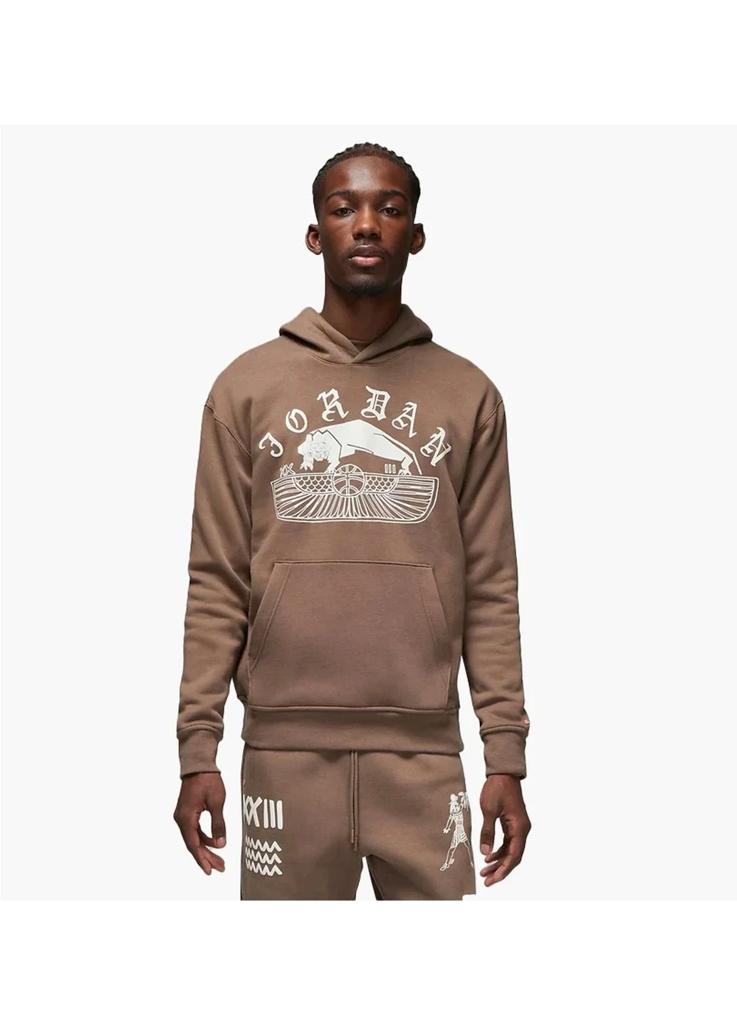 Кофта чоловіча Jordan Artist Series By Umar Rashid Brown Dv7571-274 (DV7571-274)