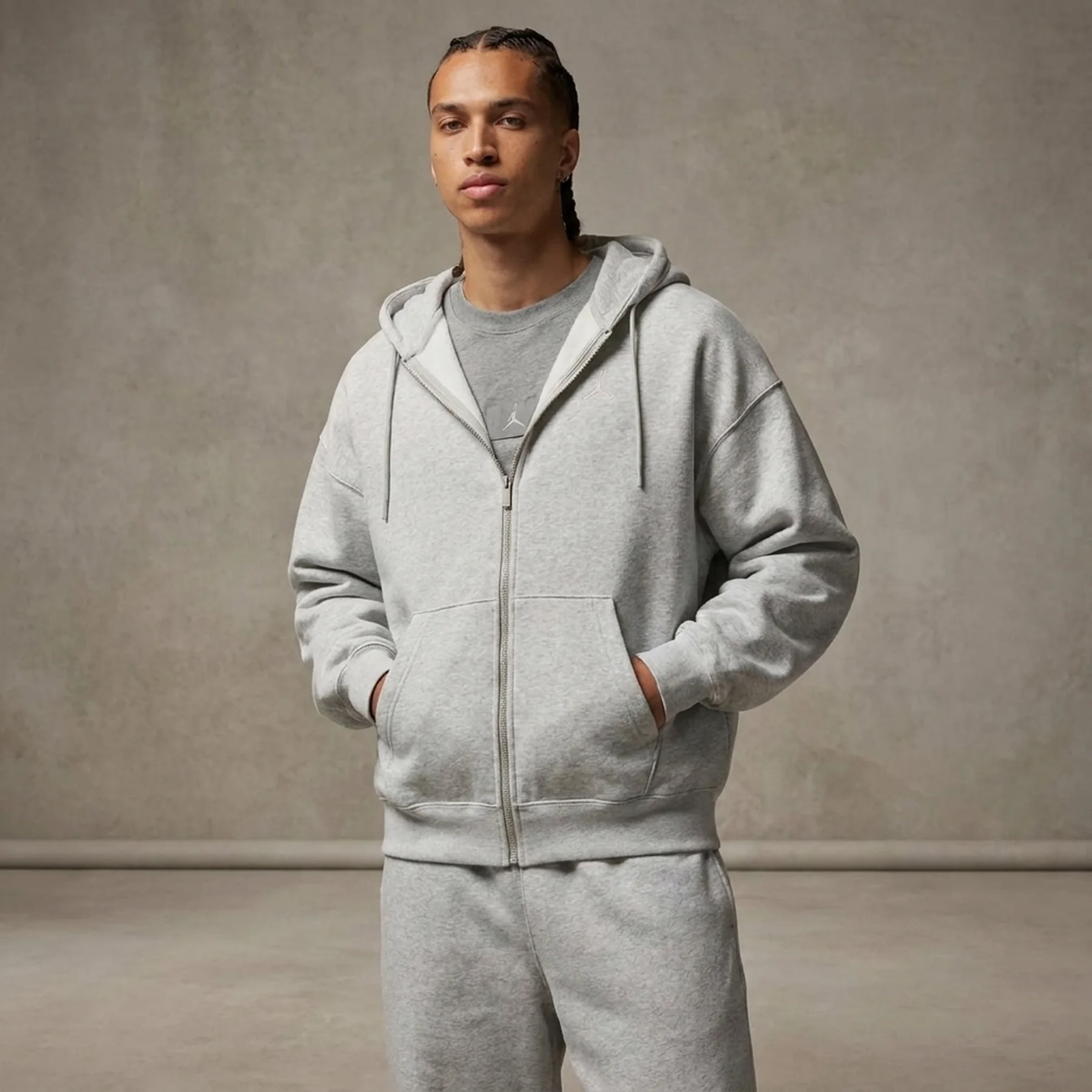 Кофта чоловіча Jordan Brooklyn Fleece Oversized Full-Zip (IB7231-050)