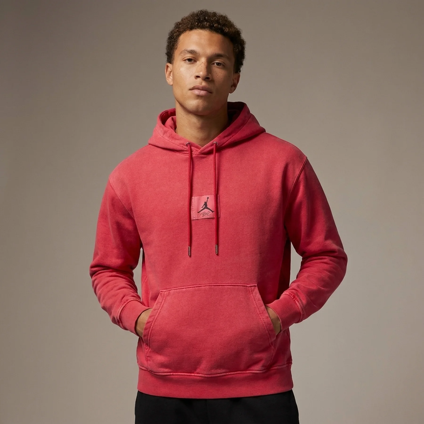 Кофта чоловіча Jordan Essential Statement Wash Hoodie Red (FV7290-619)