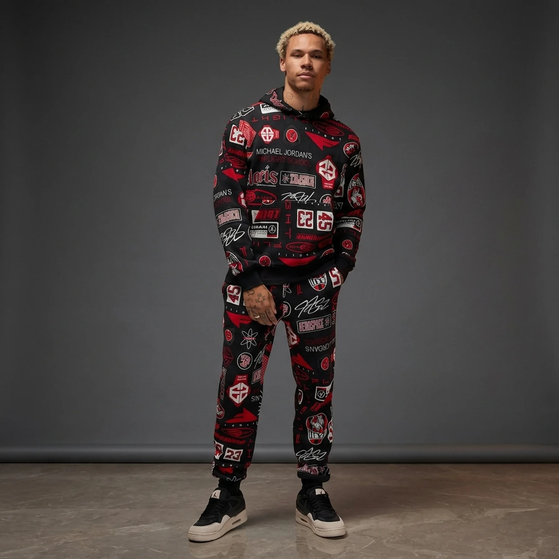 Кофта чоловіча Jordan Essentials Men's Printed Fleece (HM7254-010)