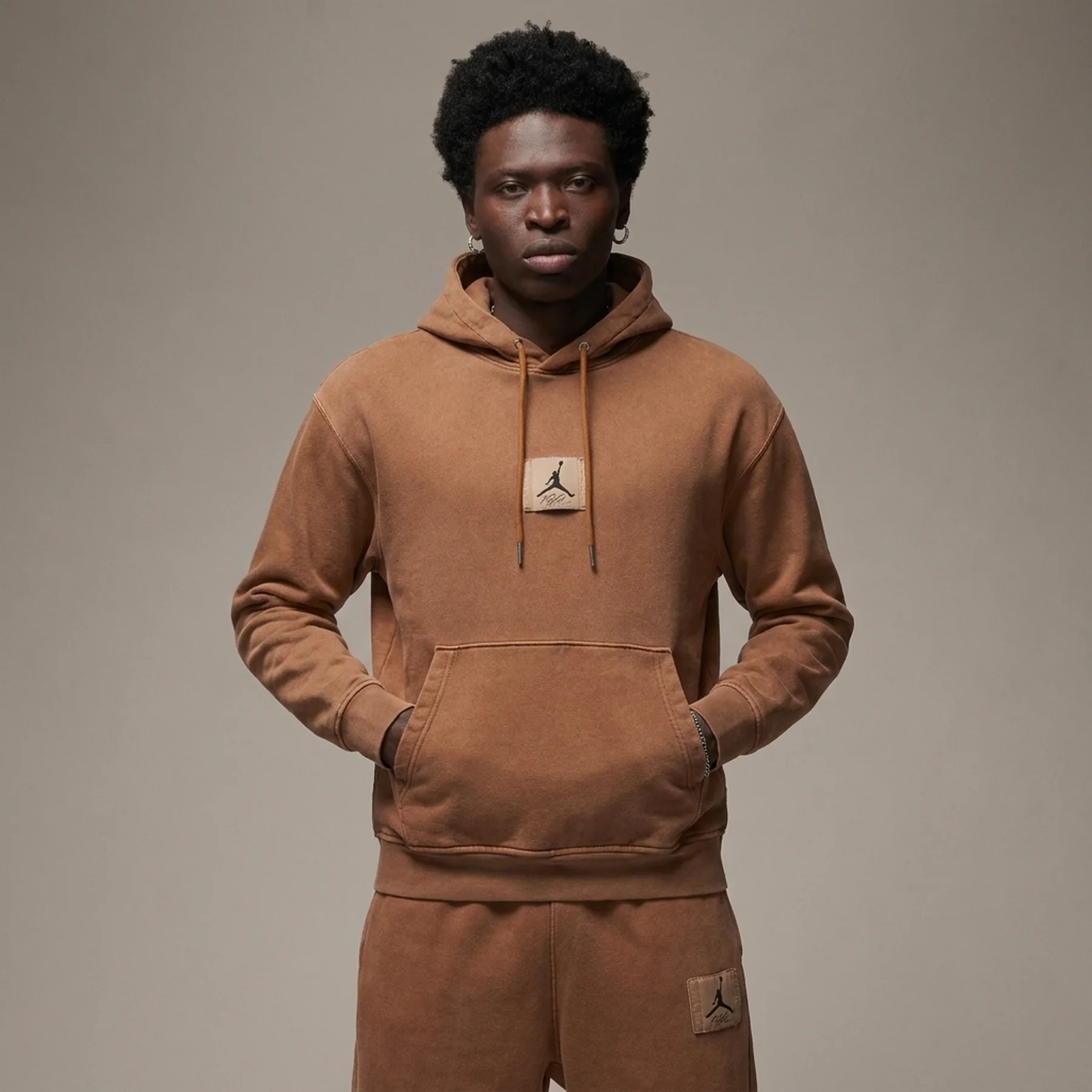 Кофта чоловіча Jordan Essentials Statement Fleece Washed Pullover (FB7290-281)