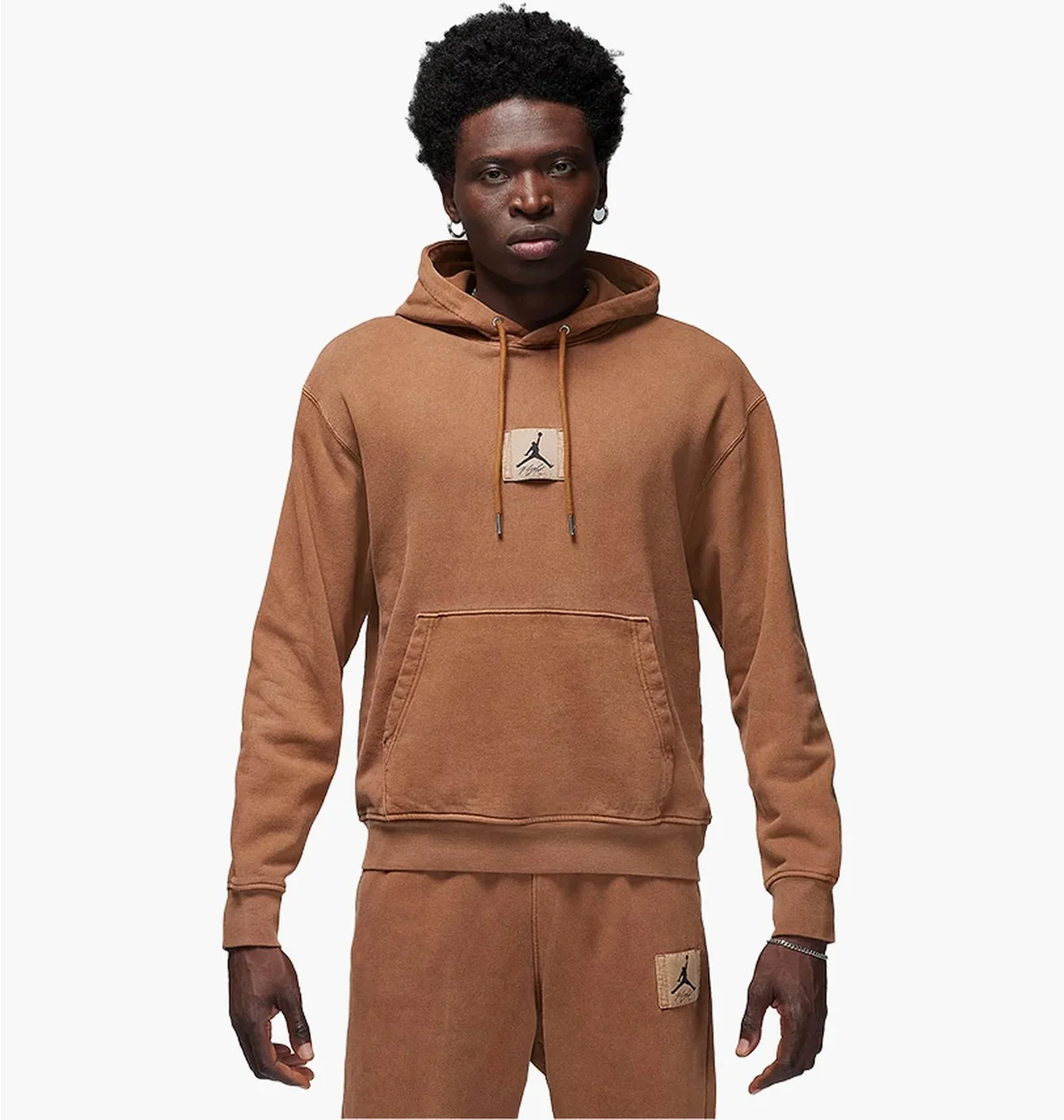 Кофта чоловіча Jordan Essentials Statement Fleece Washed Pullover (FB7290-281)