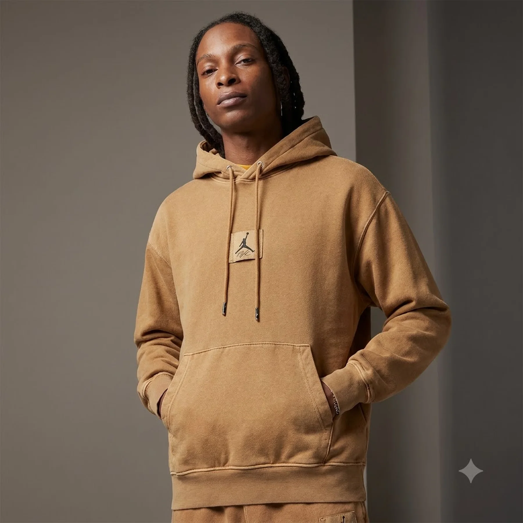 Кофта чоловіча Jordan Flight Fleece Beige (FB7290-231)
