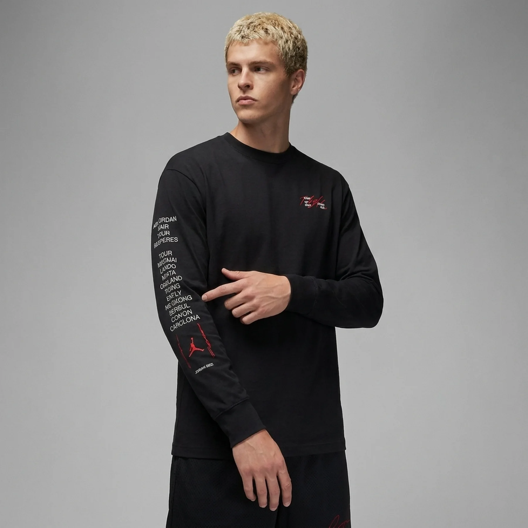 Кофта чоловіча Jordan Flt Hrtg 85 Ls (DM0846-010)