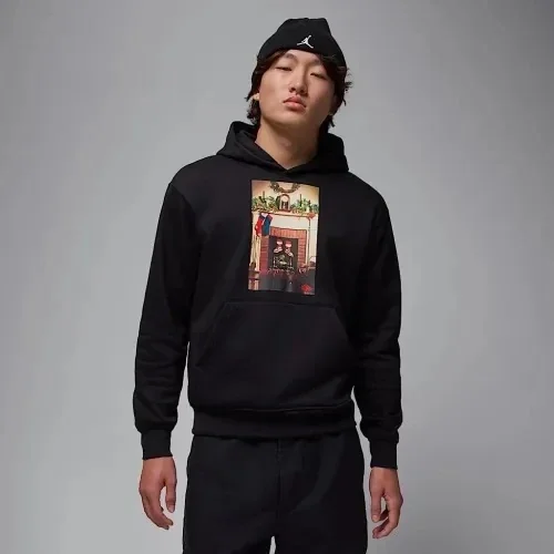 Кофта чоловіча Jordan Jm Chimney Flc Po Black (HQ5654-010)