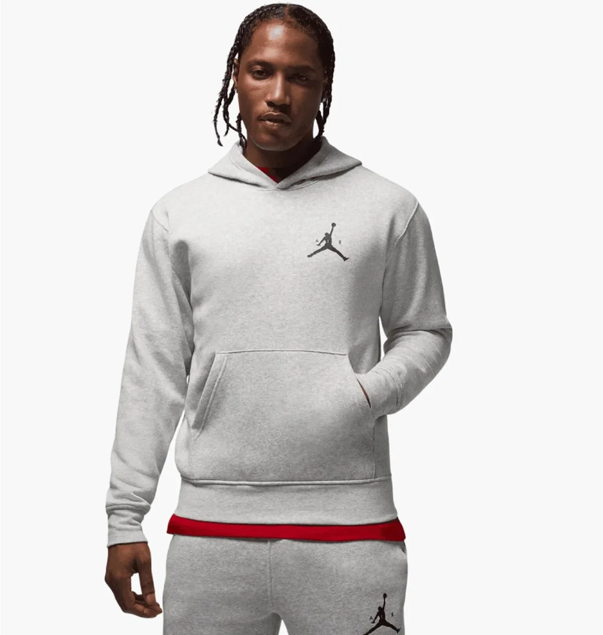 Кофта чоловіча Jordan Jumpman Fleece Grey (IM9795-050)