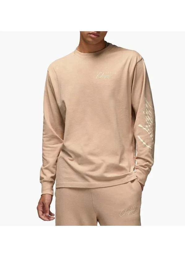 Кофта чоловіча Jordan Long Sleeve T-Shirt X Union La Beige (DV7341-296)