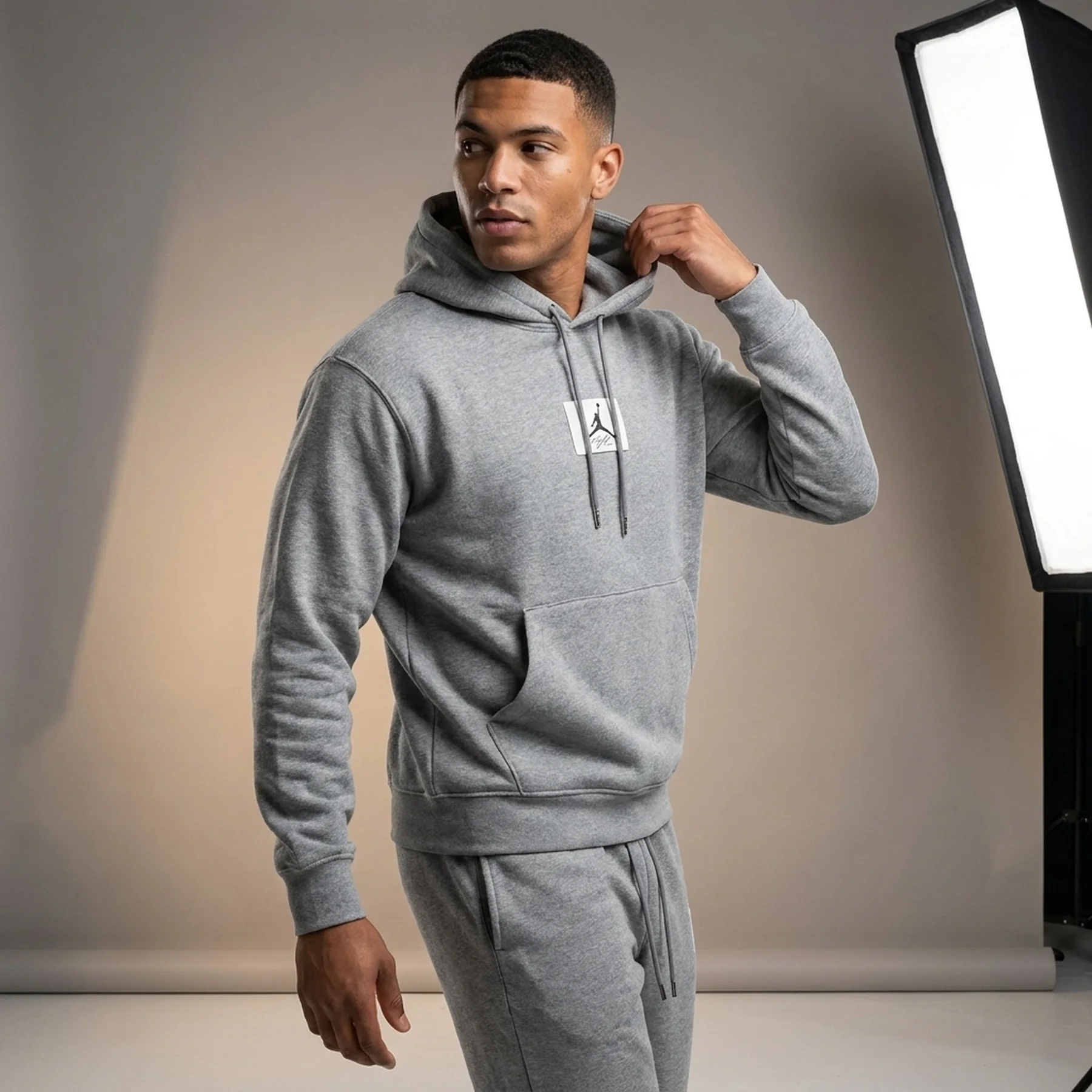 Кофта чоловіча Jordan M Ess Stmt Fleece Po (DQ7338-091)