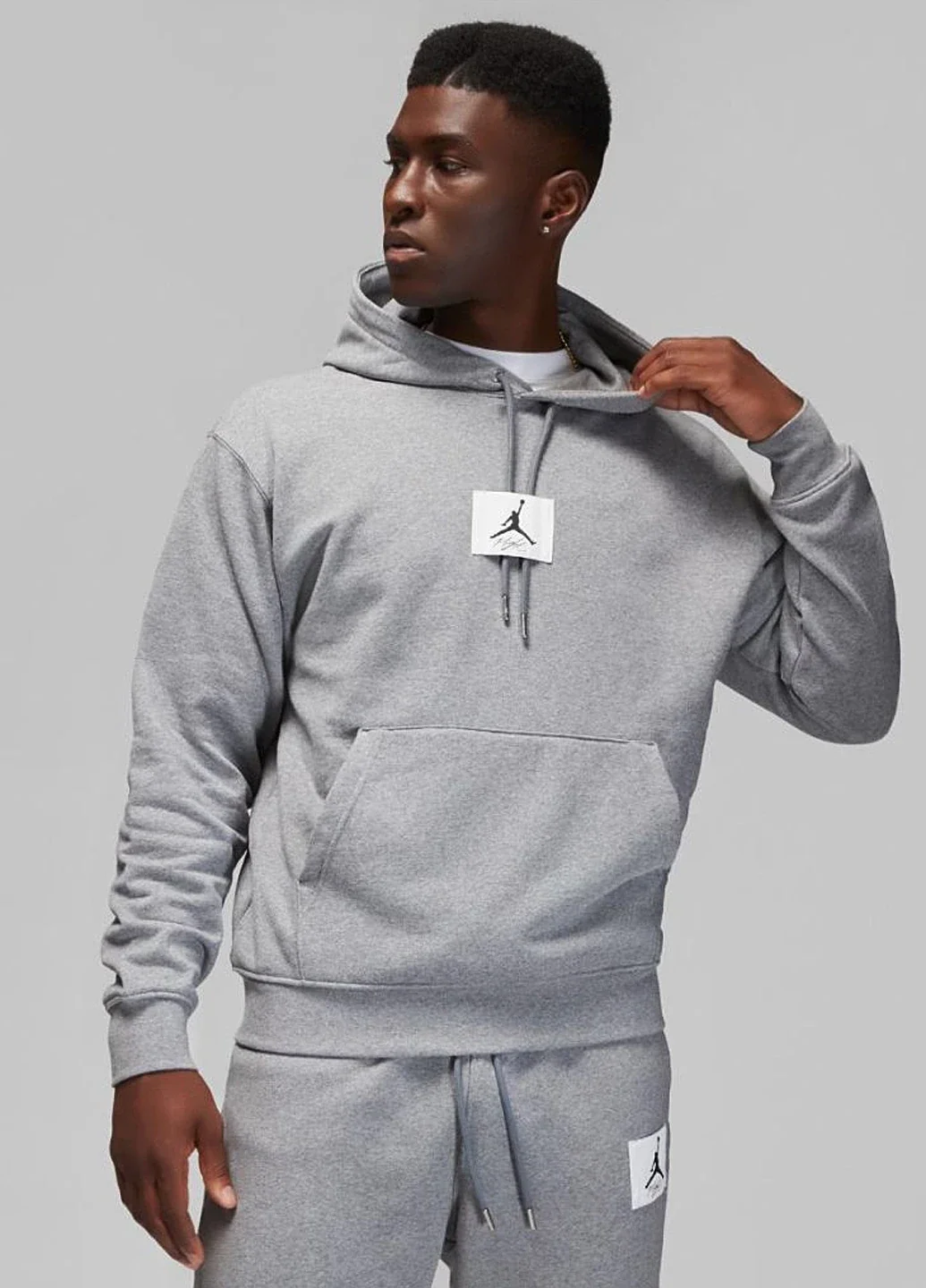 Кофта чоловіча Jordan M Ess Stmt Fleece Po (DQ7338-091)