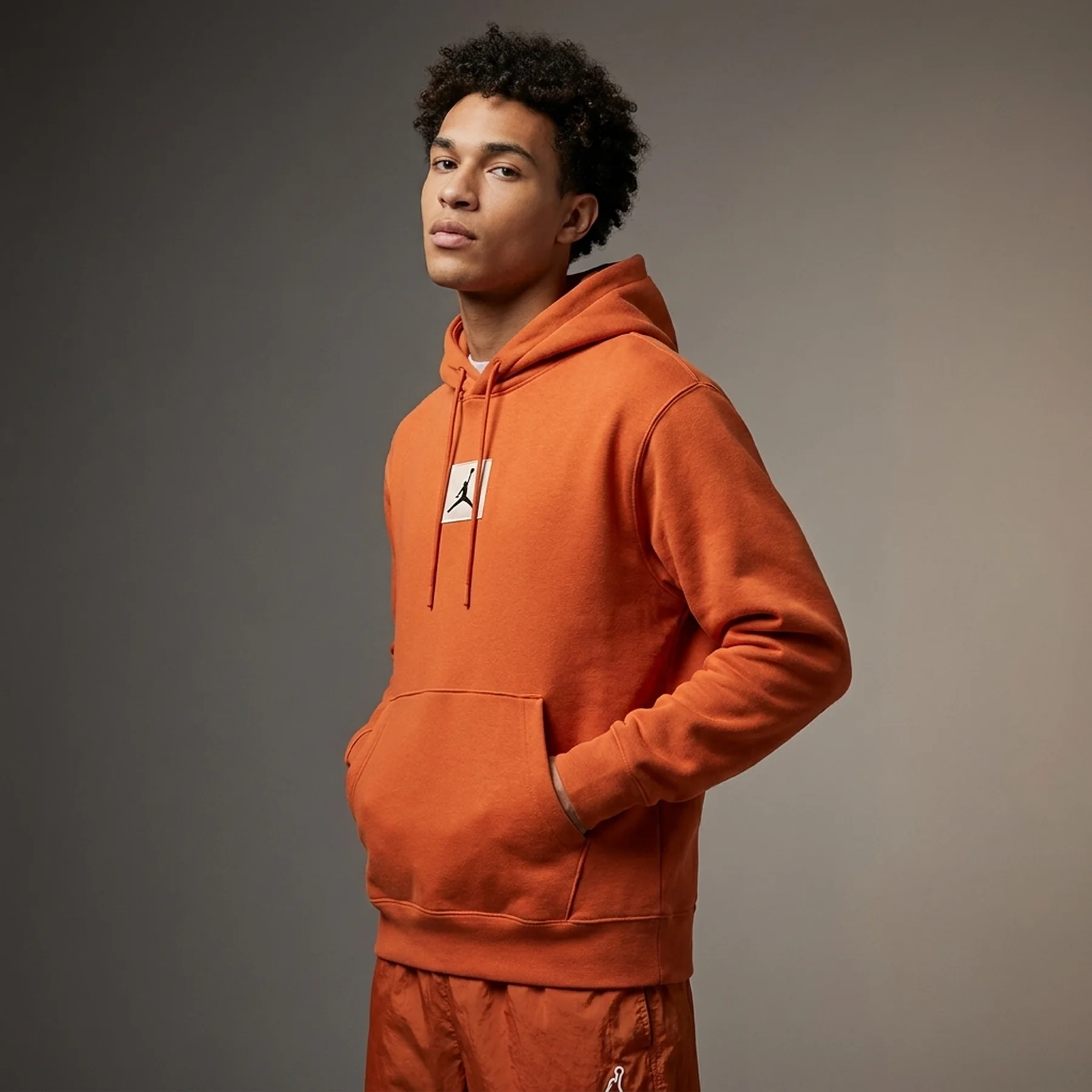 Кофта чоловіча Jordan M J Ess Stmt Flc Po Orange (DA9816-241)