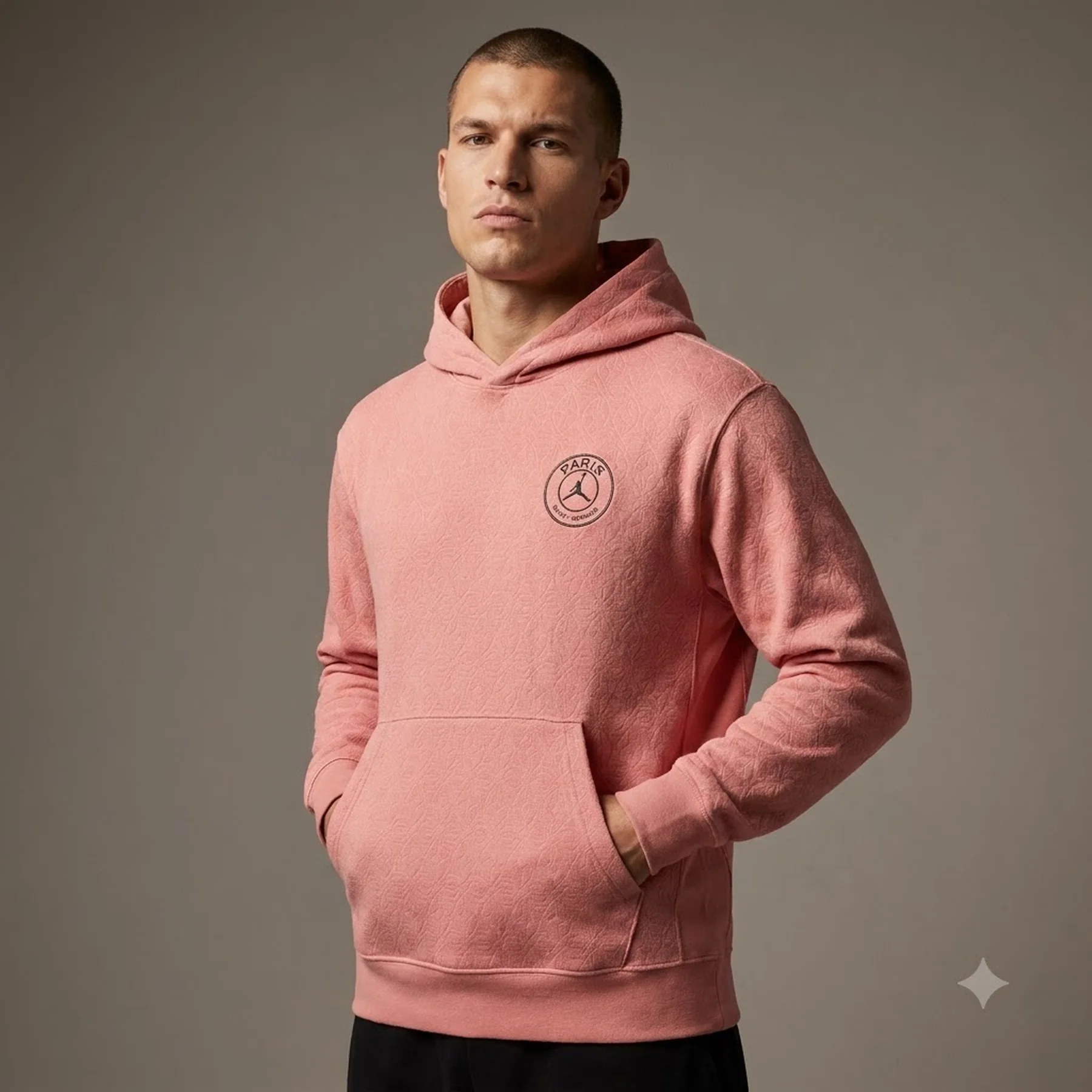 Кофта чоловіча Jordan Psg Stmt Flc Pink (FV7730-685)