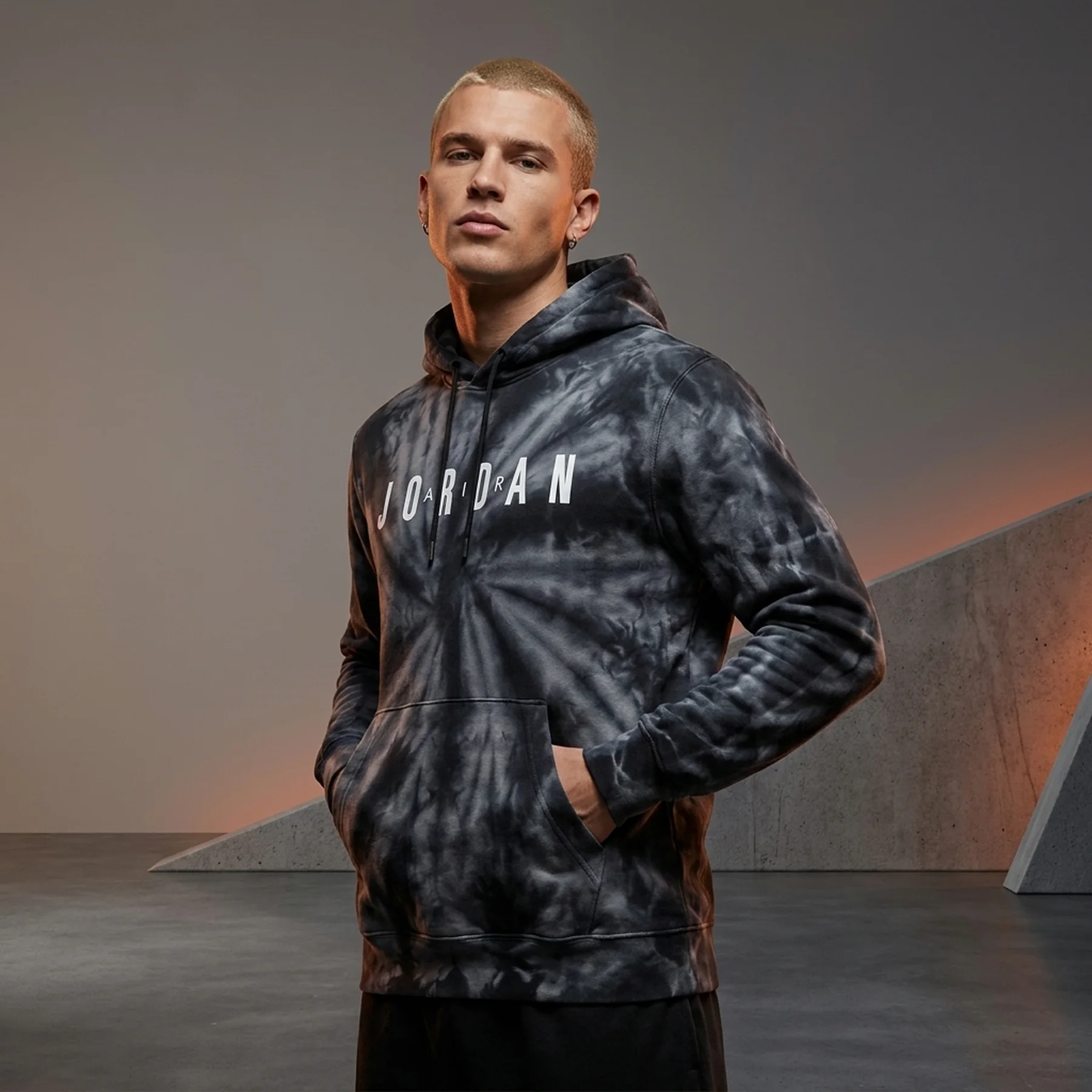 Кофта чоловіча Jordan Sport Dna Black/Grey (DJ0225-100)