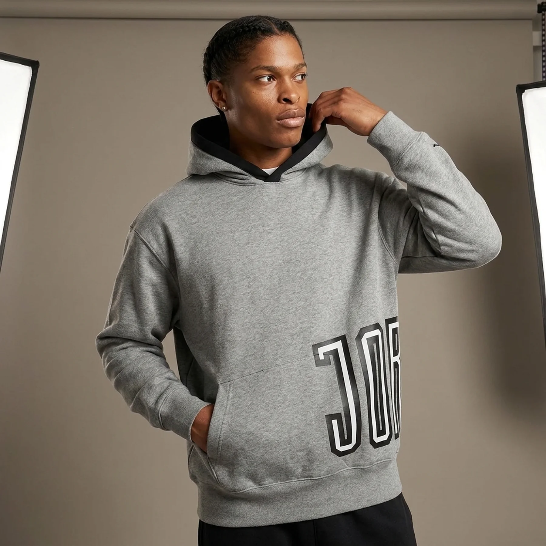 Кофта чоловіча Jordan Sport Dna Hoodie Grey (DA7186-091)