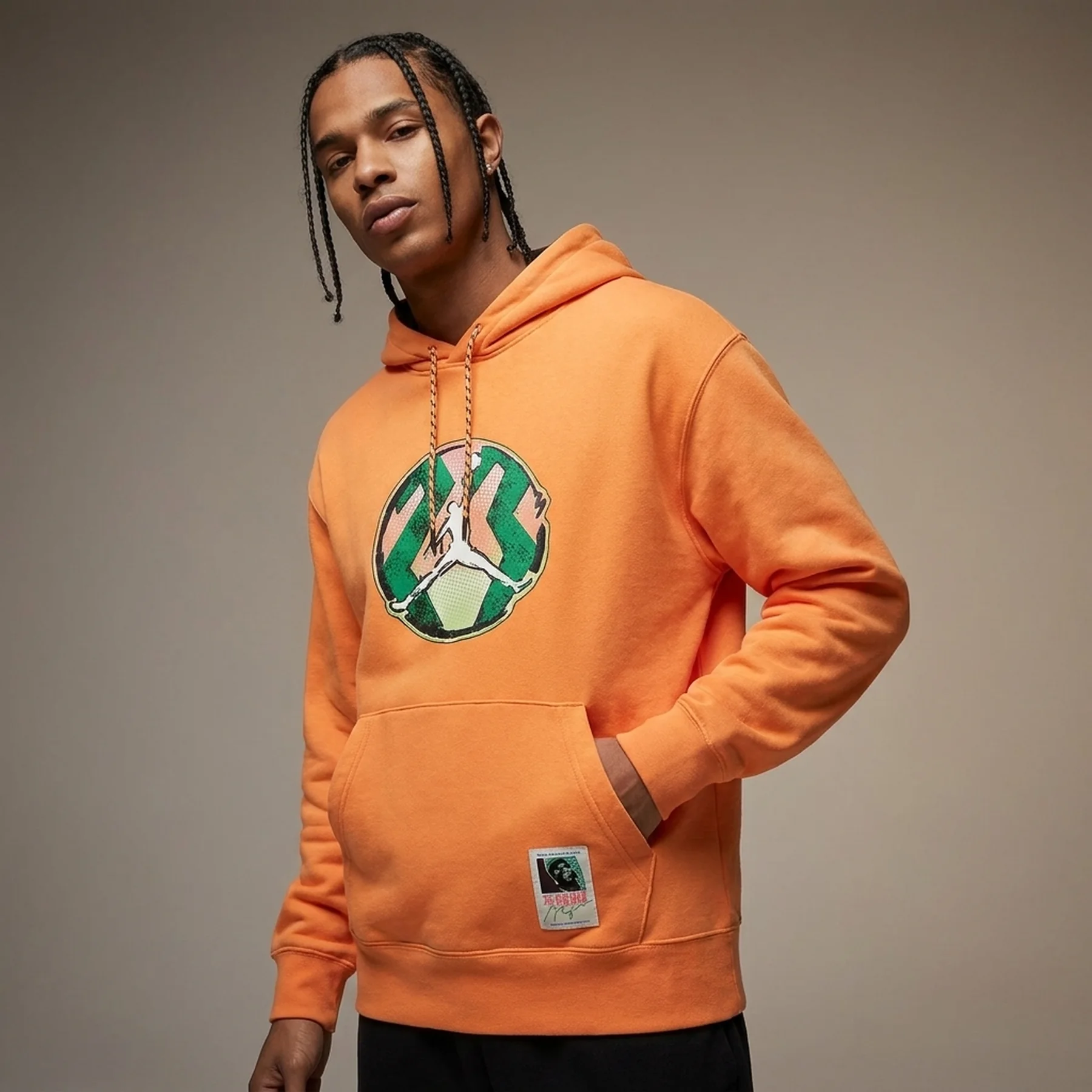 Кофта чоловіча Jordan Sport Dna Hoodie Orange (CZ4835-858)