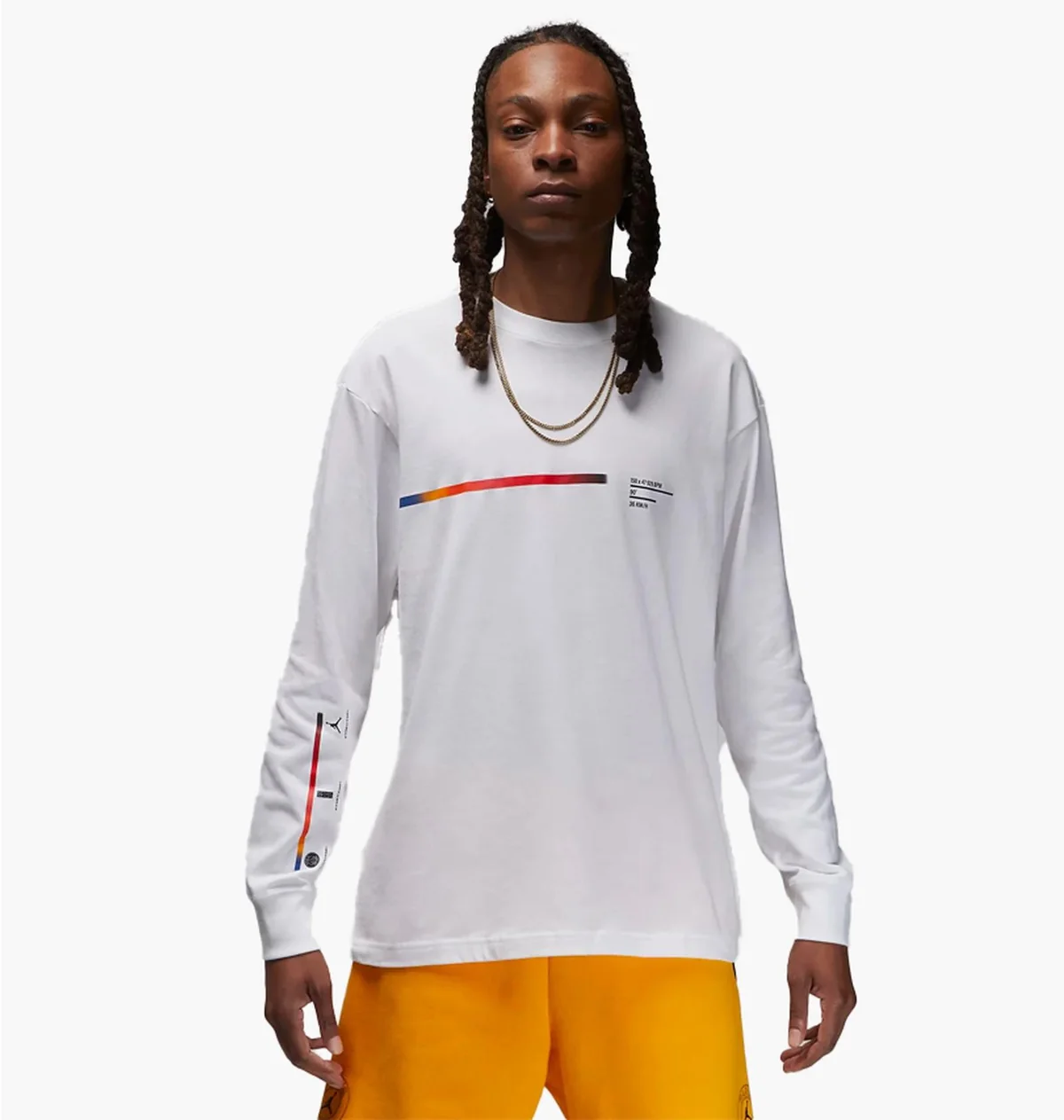 Кофта чоловіча Jordan T-Shirt Wings Paris 85 White (FJ8916-100)