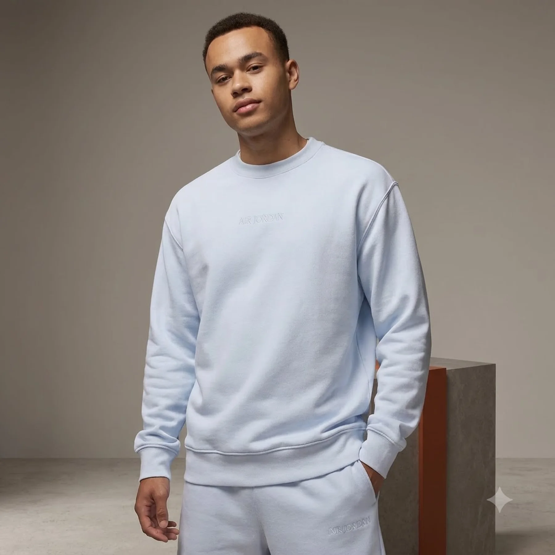 Кофта чоловіча Jordan Wordmark Crewneck White (FZ3950-085)