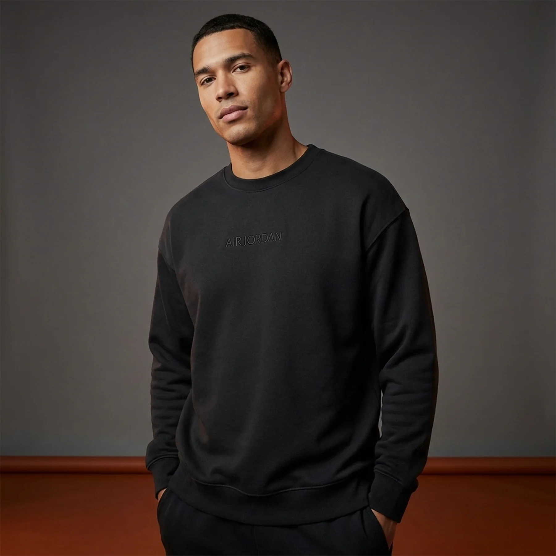 Кофта чоловіча Jordan Wordmark Fleece Sweatshirt (FJ7788-045)