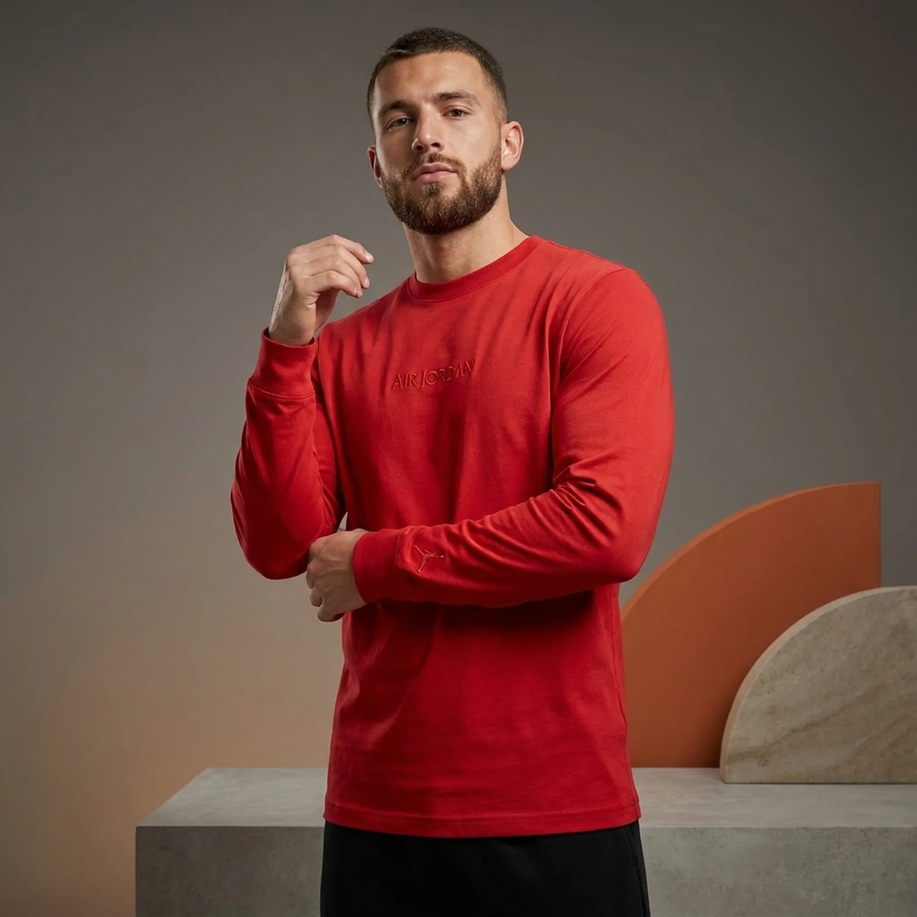 Кофта чоловіча Jordan Wordmark Long-Sleeve (FJ0702-622)