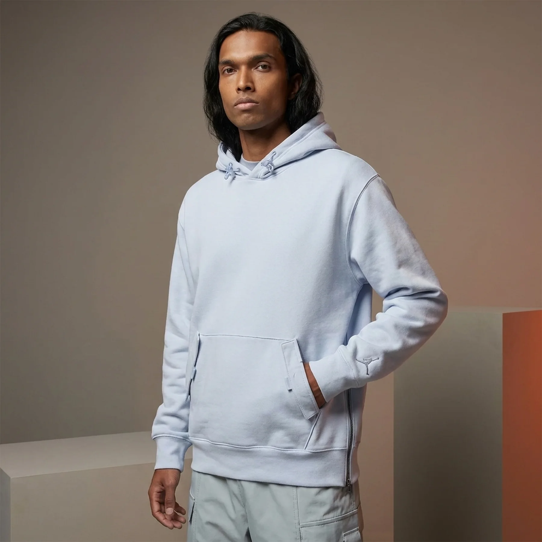 Кофта чоловіча Jordan X Solefly Hoodie White (DV7509-085)