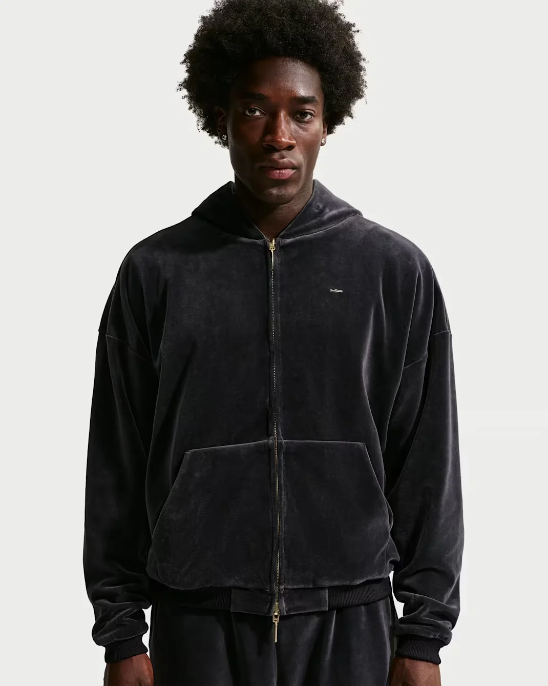 Кофта чоловіча LeBron Men's Velour Full-Zip Basketball IM0635-010