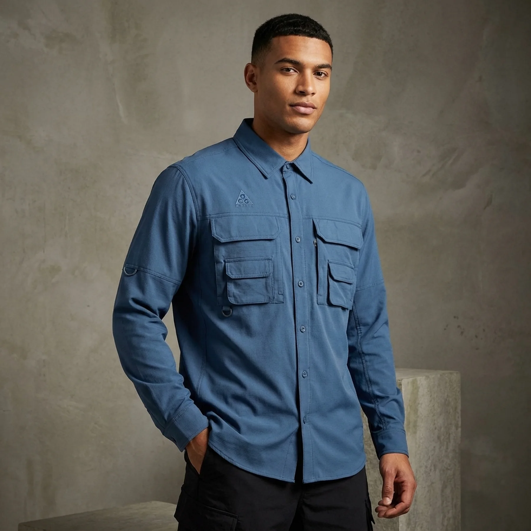 Кофта чоловіча Nike Acg Dri-Fit Uv Devastation Trail Shirt (DN3936-437)