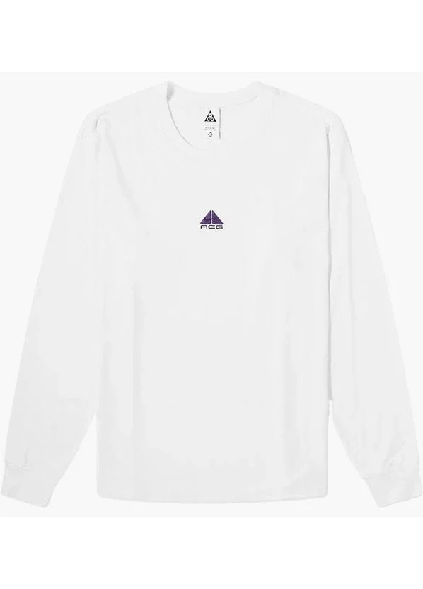 Кофта чоловіча Nike Acg Lungs T-Shirt White (DR7753-122)