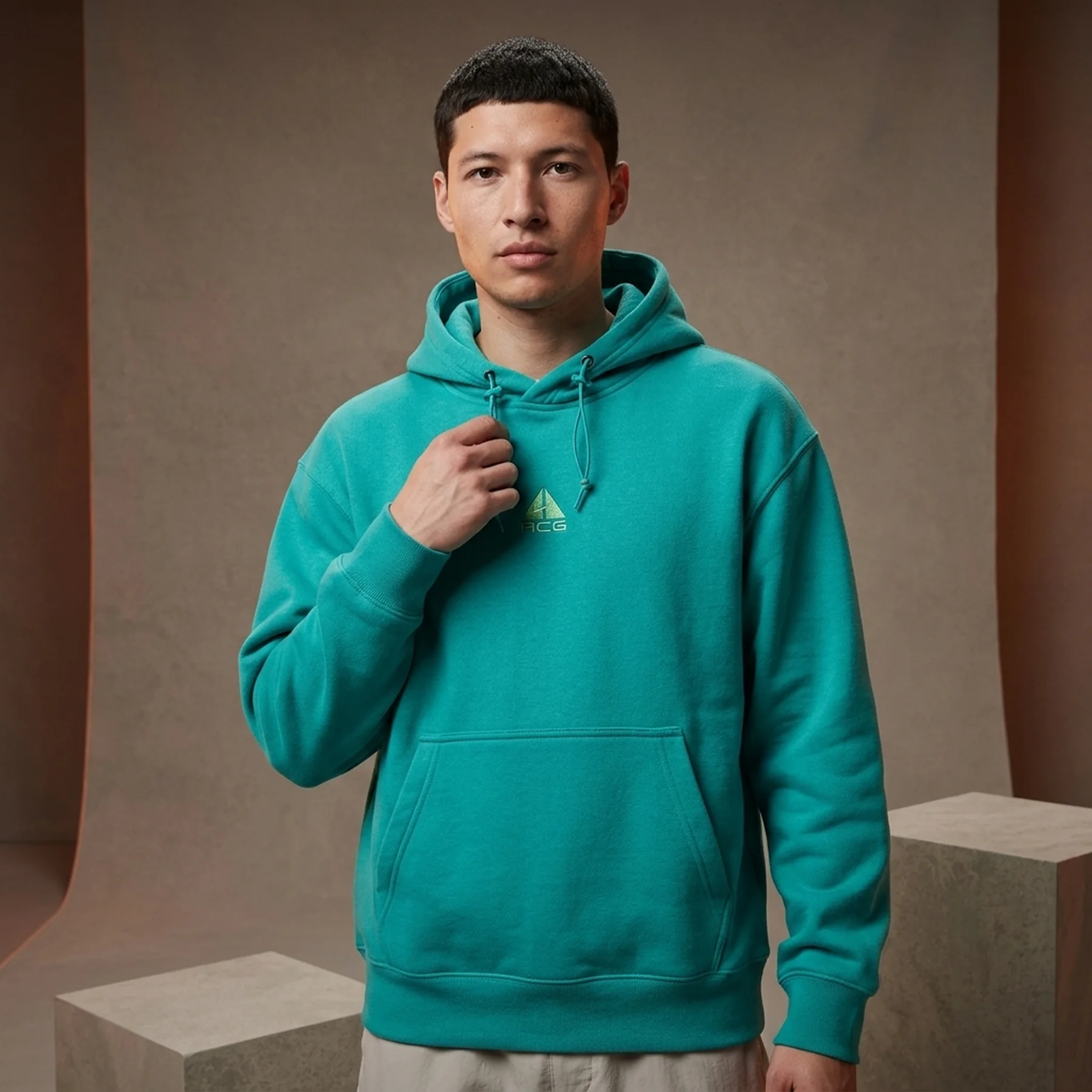 Кофта чоловіча Nike Acg Therma-Fit Fleece Pullover Hoodie (DH3087-345)