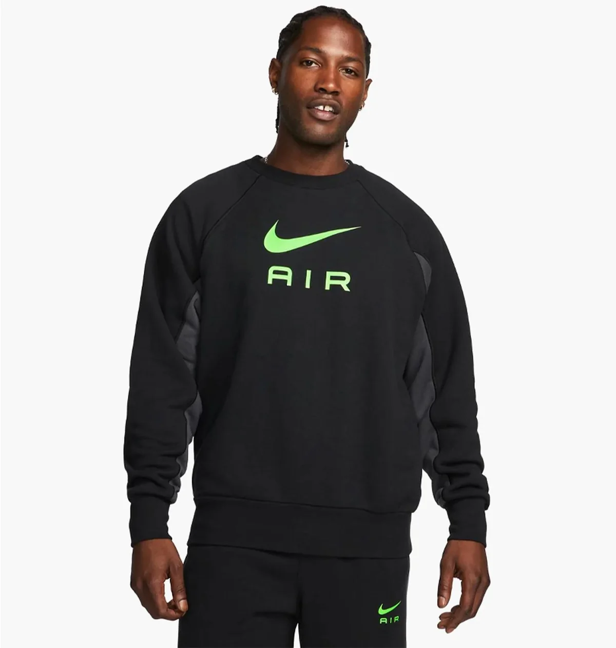 Кофта чоловіча Nike Air Ft Crew (DQ4205-011)