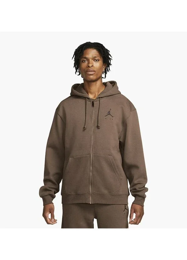Кофта чоловіча Nike Air Jordan Jumpman Full Zip Fleece Hoodie (DC9606-256)