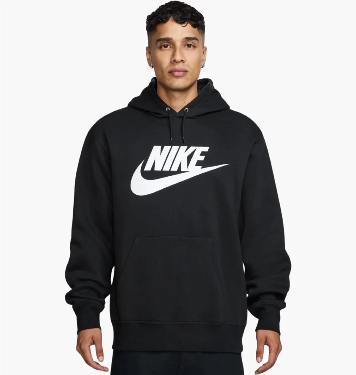 Кофта чоловіча Nike Club Bb Fz Black (FN3868-010)