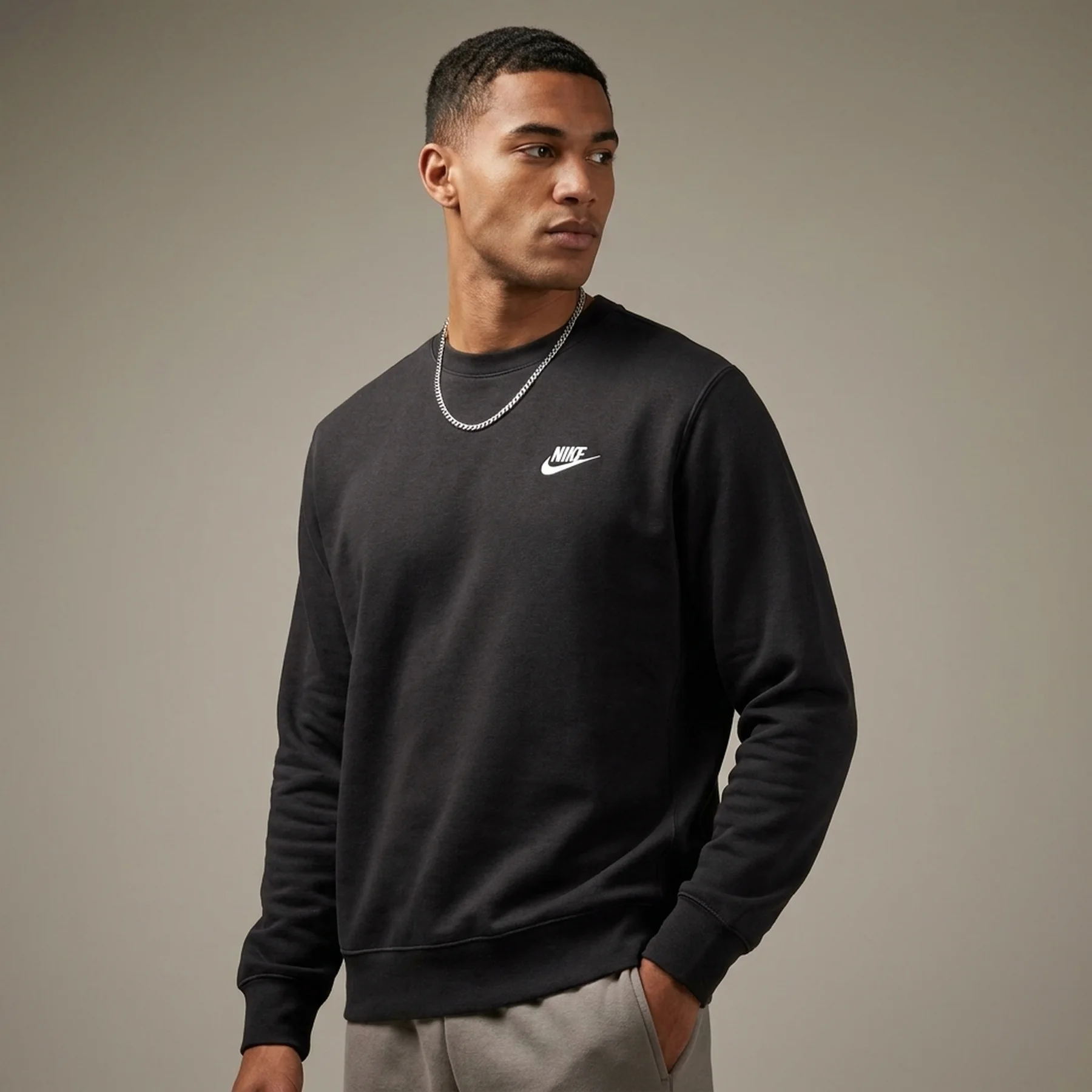 Кофта чоловіча Nike Club Black (FN3886-010)