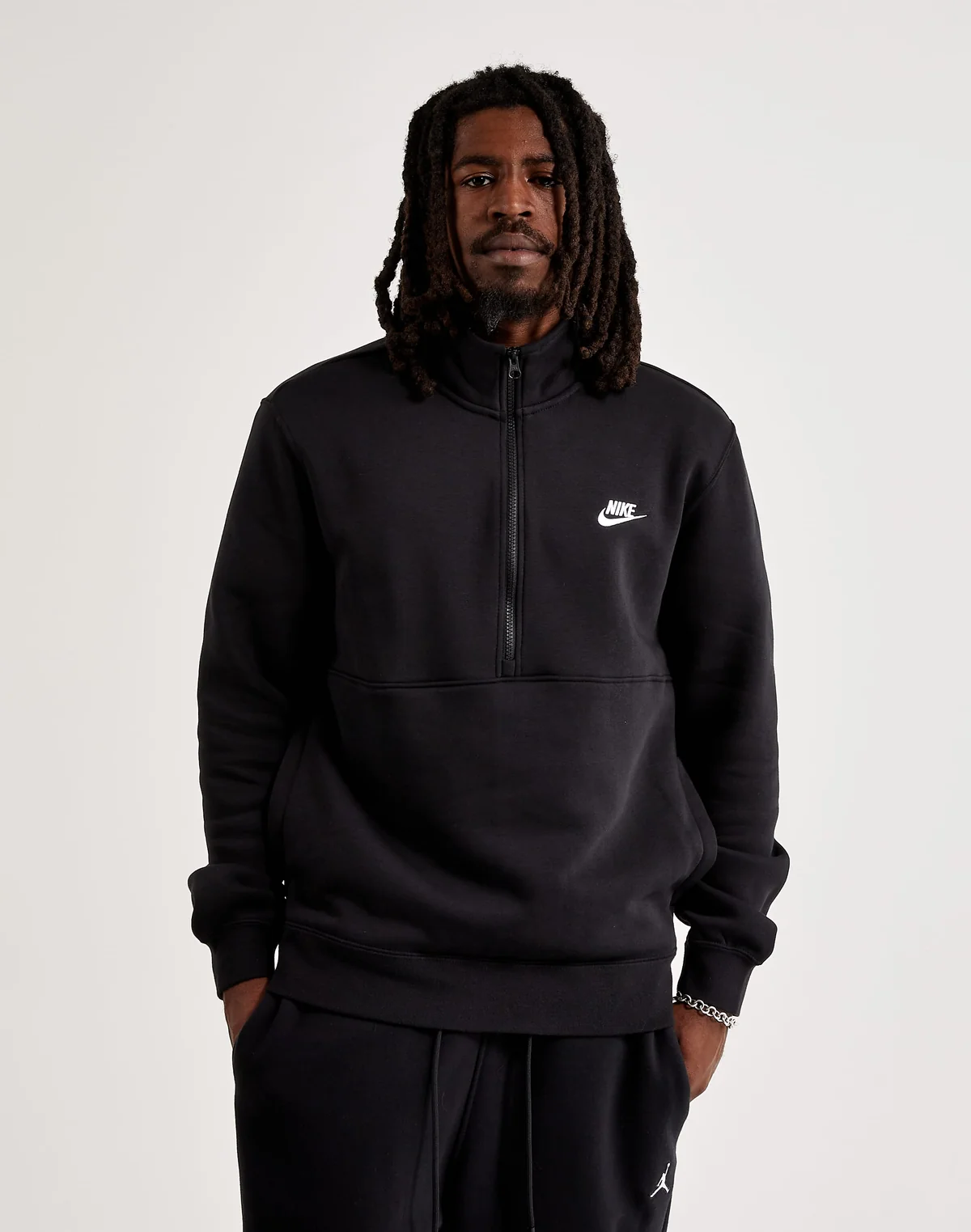 Кофта чоловіча Nike Club Fleece Half-Zip Sweatshirt (DD4732-011)