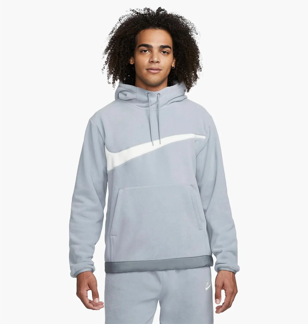 Кофта чоловіча Nike Club Fleece+ Mens Winterized Pullover Hoodie Grey (DQ4896-073)
