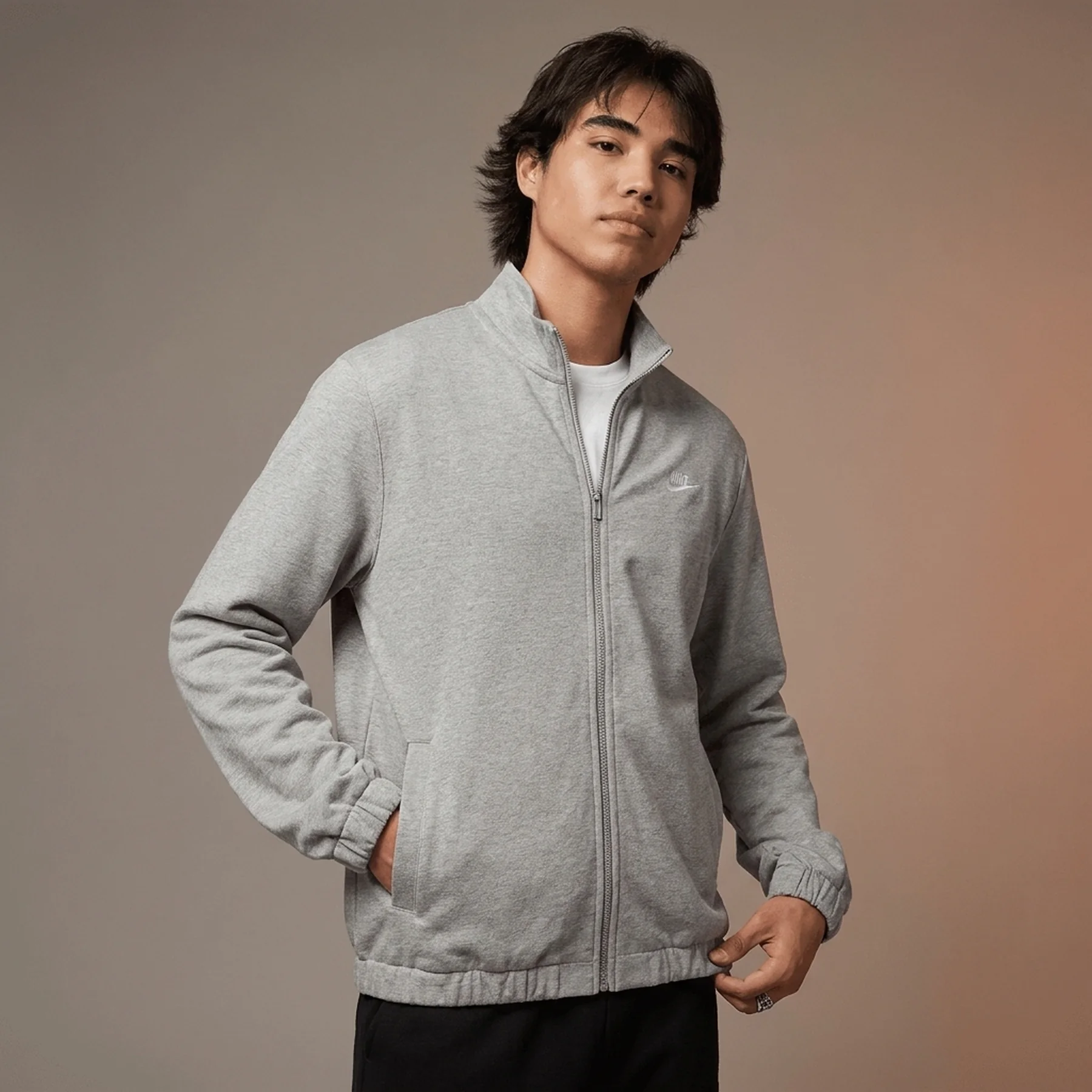 Кофта чоловіча Nike Club Knit Jacket (FQ3426-063)