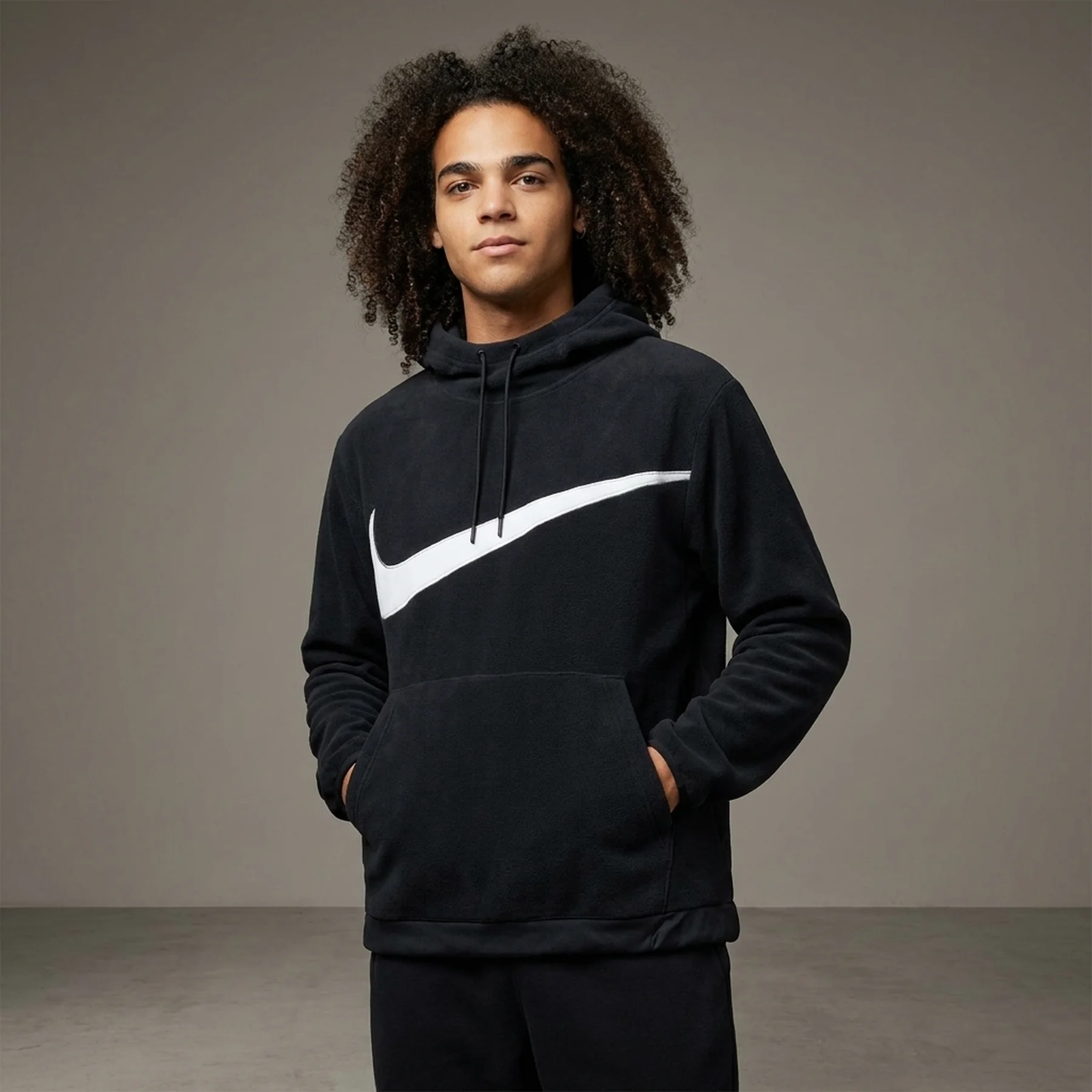 Кофта чоловіча Nike Club+ Mens Winter Black (DQ4896-010)