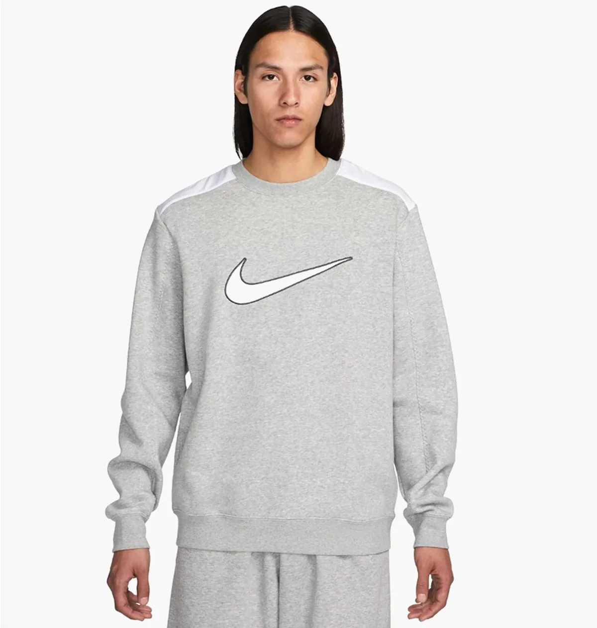 Кофта чоловіча Nike Crew Bb (FN0245-063)