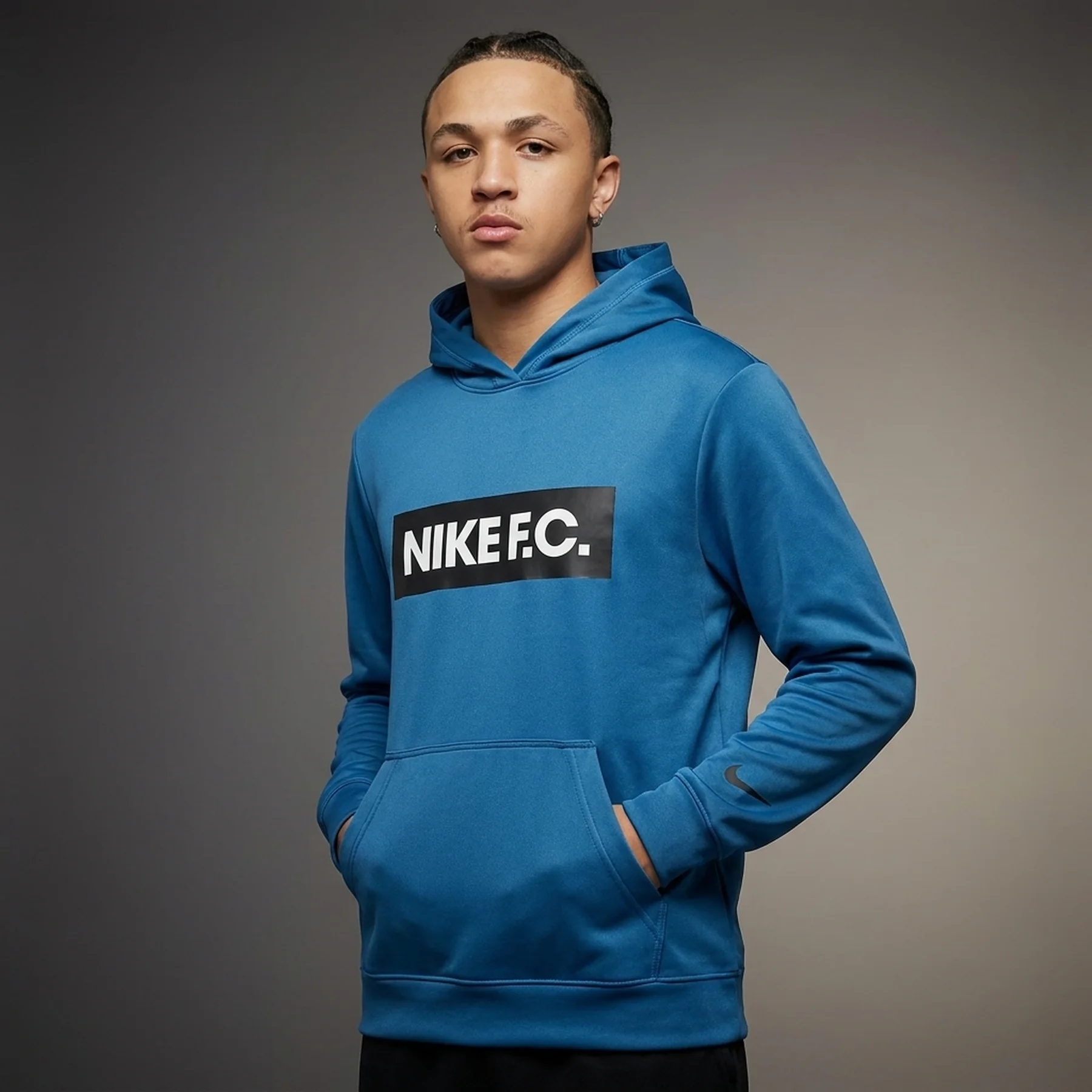 Кофта чоловіча Nike Df Fc Libero Hoodie (DC9075-407)