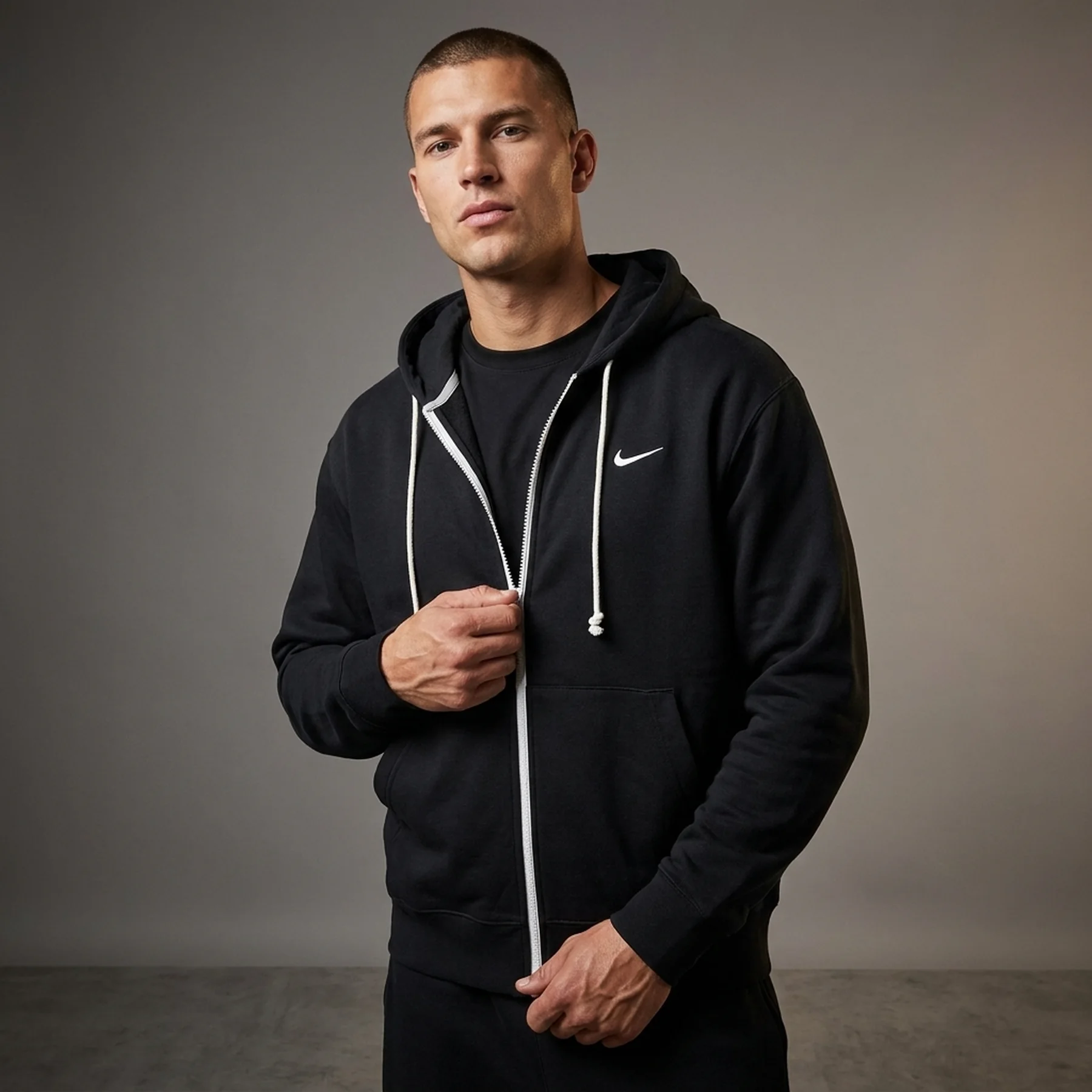 Кофта чоловіча Nike Df Std Issue Fz Hoodie (DQ5816-010)