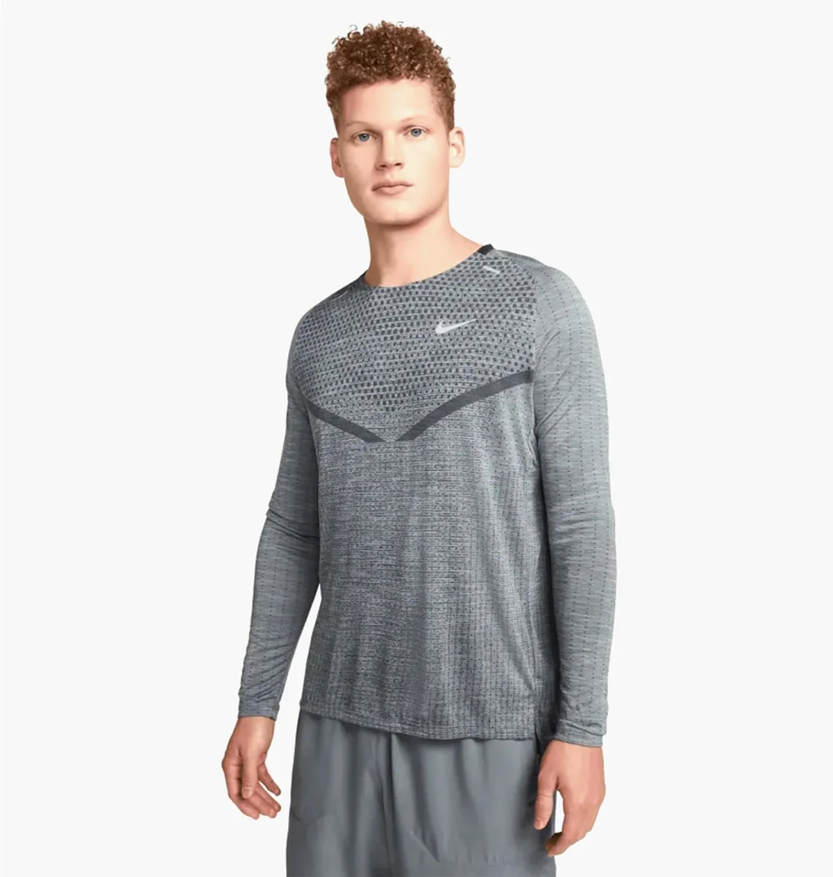 Кофта чоловіча Nike Dri-Fit Adv Techknit Ultra Grey Dv4194-010 (DV4194-010)