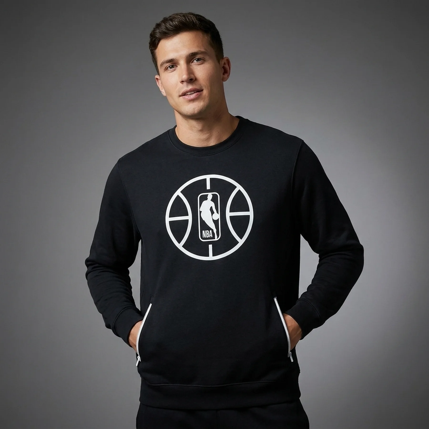 Кофта чоловіча Nike Dri-Fit Nba Team 31 Standard Issue Black (FB3765-010)