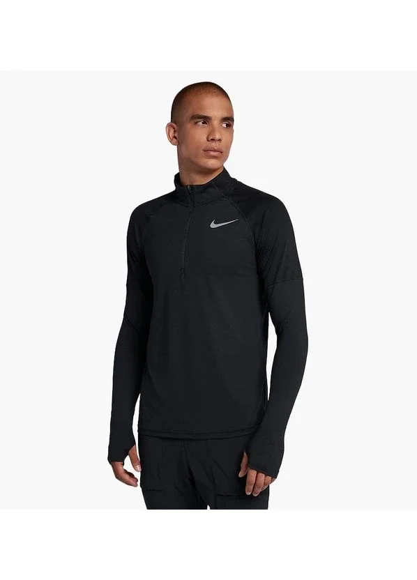 Кофта чоловіча Nike Element Dri Fit Half Zip Running Black (CD8273-010)