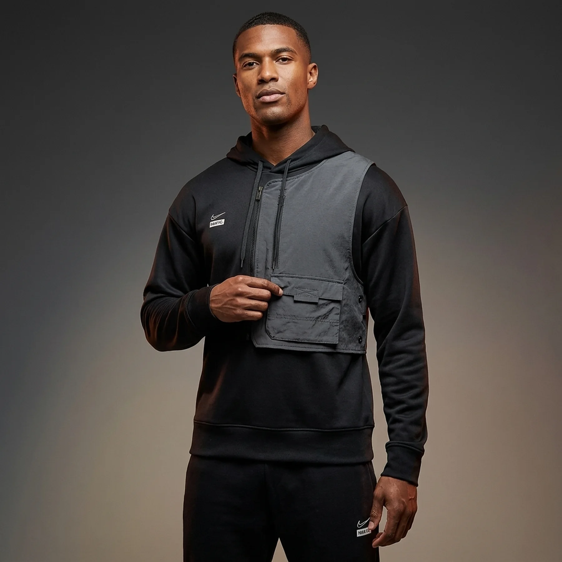 Кофта чоловіча Nike F.C Dri-Fit Black (DJ0749-010)